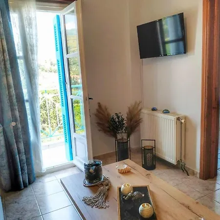 Appartement Anemone Bleu - Sea View - Chora Center Ándros